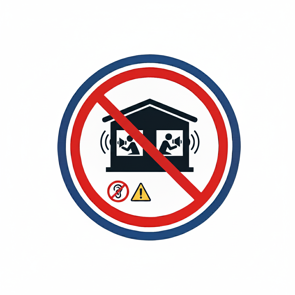 Icono Ruidos en Viviendas