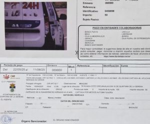 Una multa de radar que no estaba tan clara como parecía