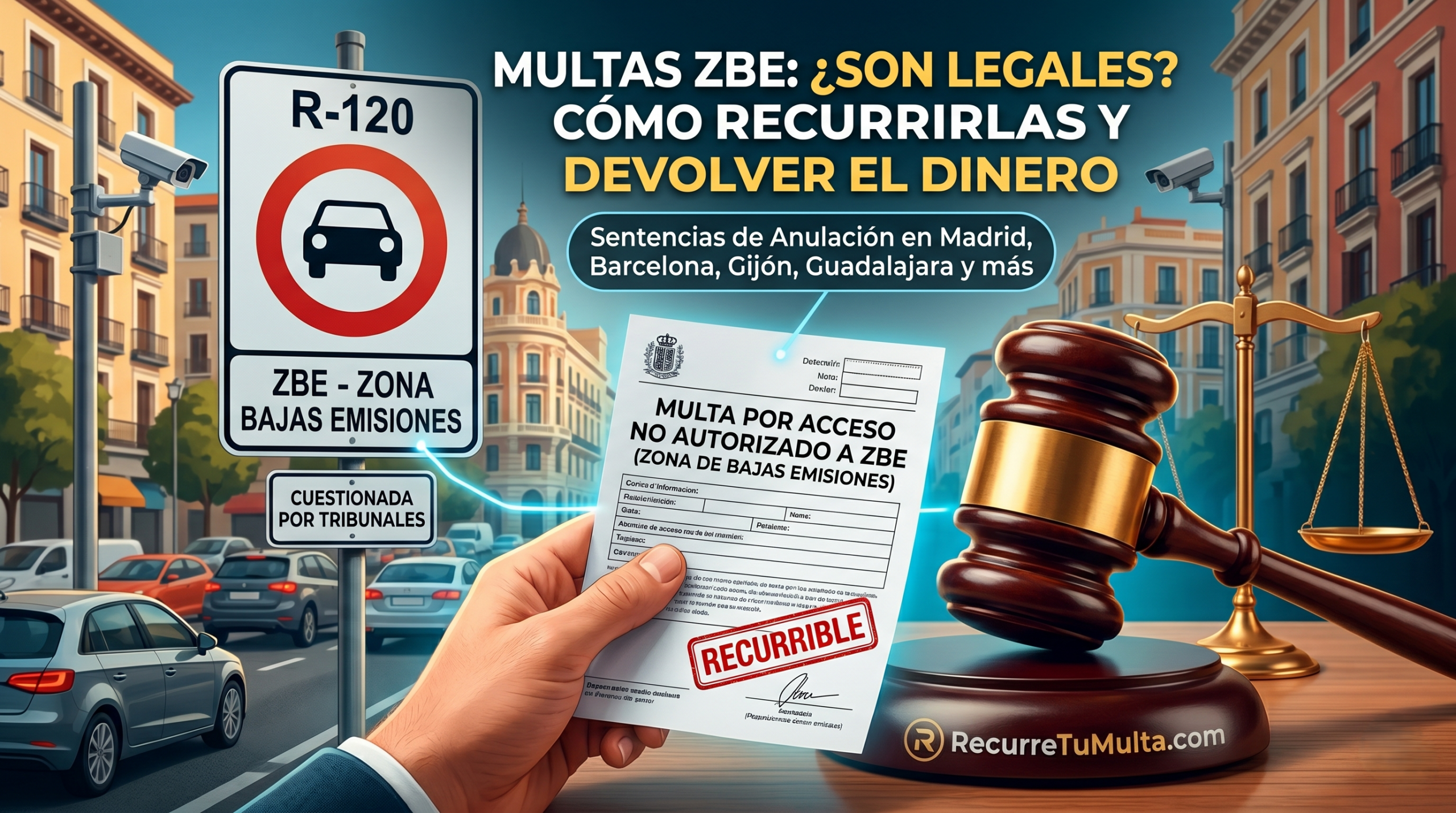 recurrir multas ZBE