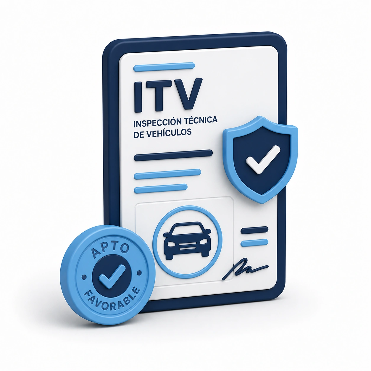 Cómo anular multa por ITV caducada o desfavorable de la DGT con vehículo estacionado