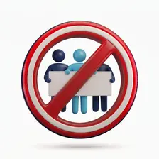 Icono 3D para recurrir sanciones por participación o convocatoria de manifestaciones y concentraciones no comunicadas