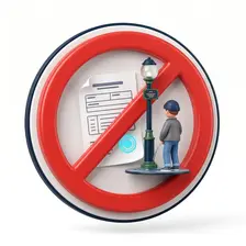 Icono 3D para recurrir multas de ordenanzas municipales por orinar en la vía pública o civismo